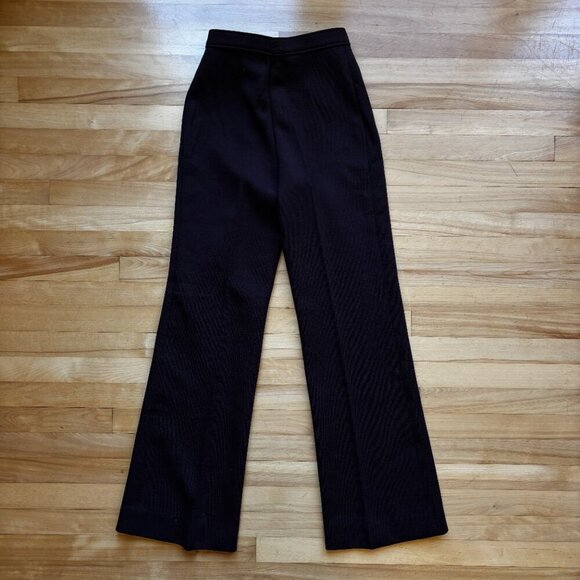 Chloé Brown High-Waisted Dress Pants - Size 38 - Picture 4 of 8